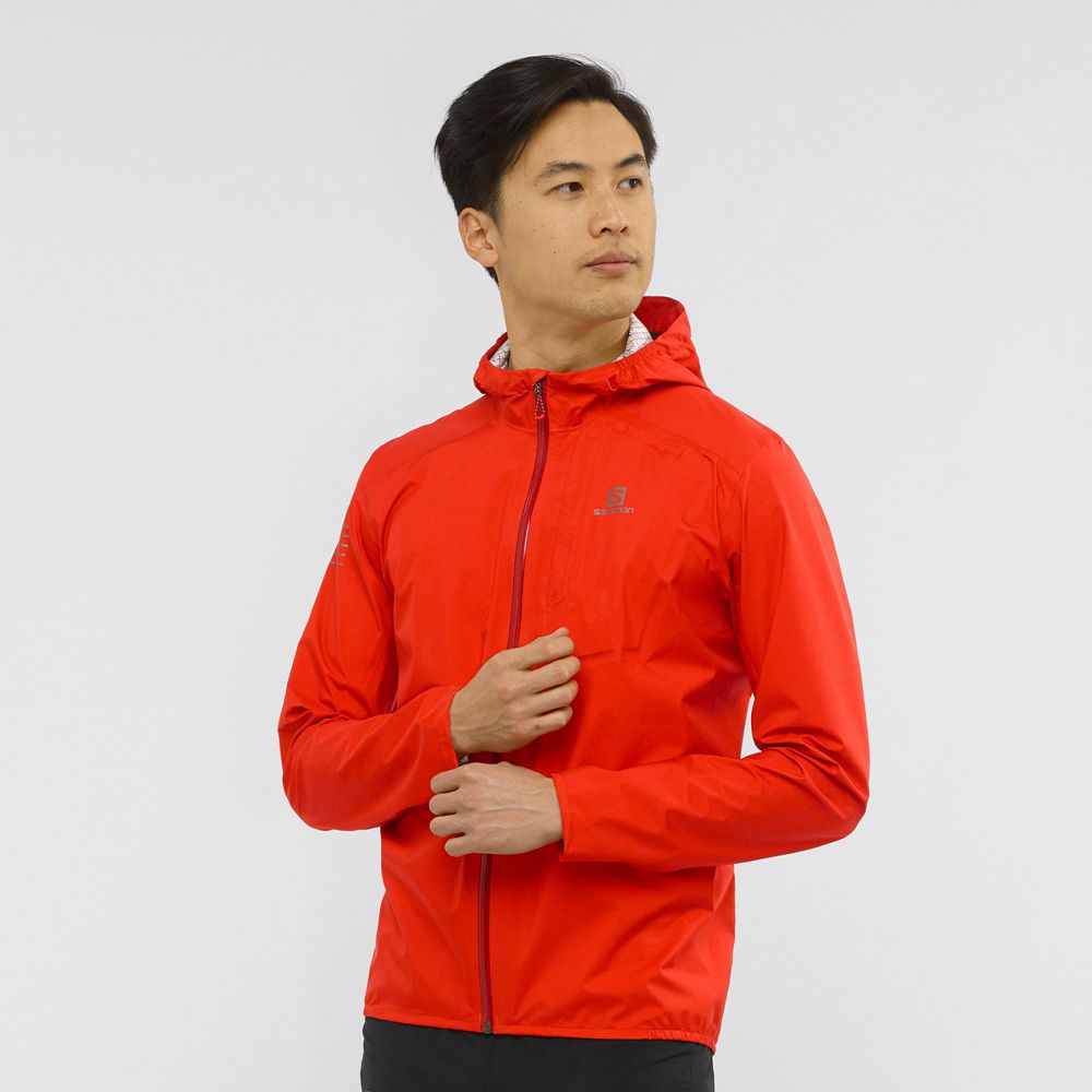 SALOMON BONATTI 2.5L Philippines - Men's Jackets - Orange | 041597-FQC